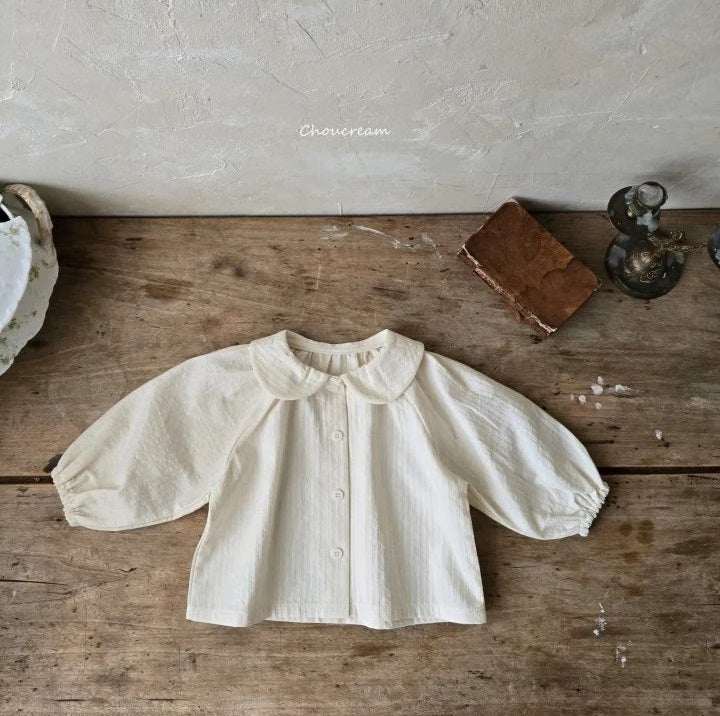 [PRE-ORDER] Round Collar Baby Blouse