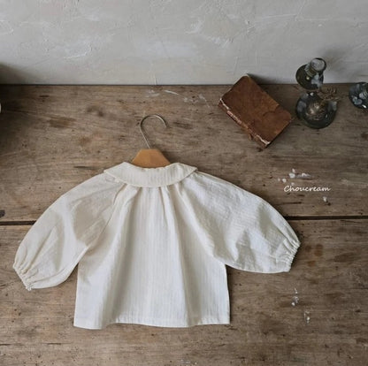 [PRE-ORDER] Round Collar Baby Blouse