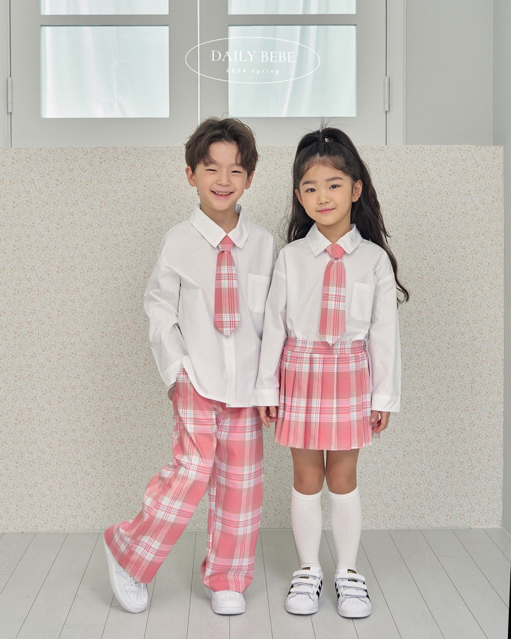 School Pants [Pink/JS(7-8yr)]