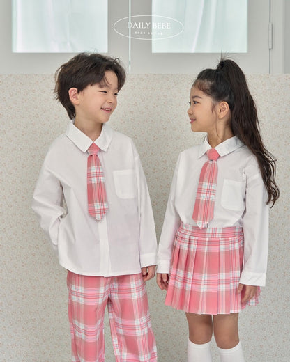 School Pants [Pink/JS(7-8yr)]