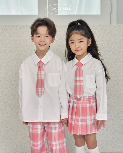 School Pants [Pink/JS(7-8yr)]