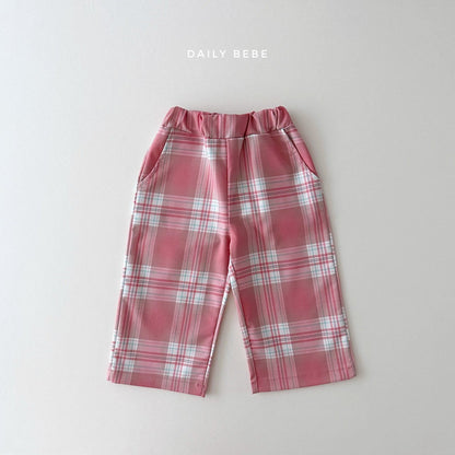 School Pants [Pink/JS(7-8yr)]