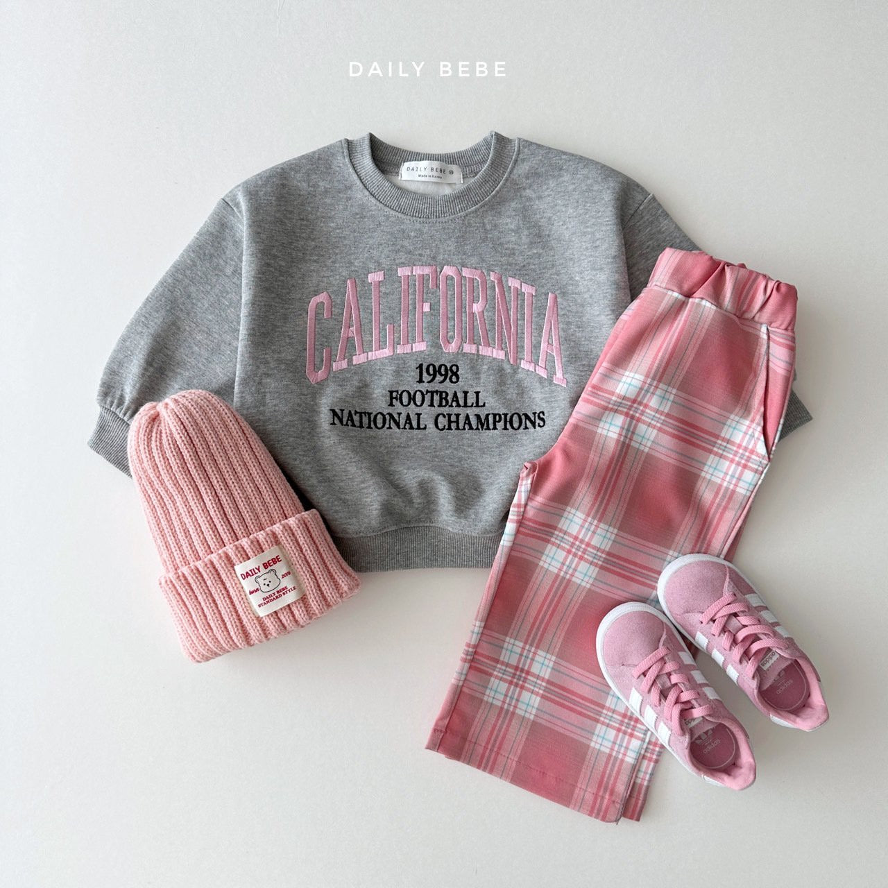 School Pants [Pink/JS(7-8yr)]