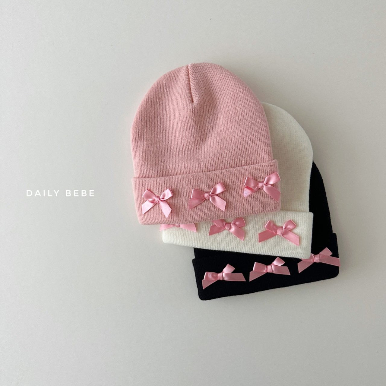 Ribbon Beanie [Black]