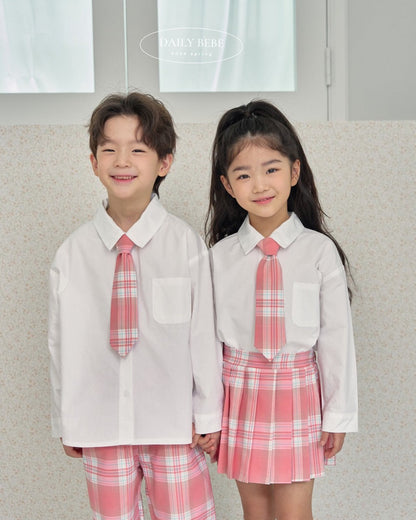 School Pants [Pink/JS(7-8yr)]