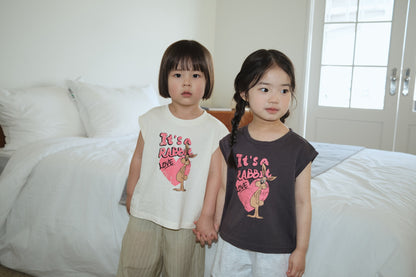 [PRE-ORDER] Love Rabbit Sleeveless T-Shirts
