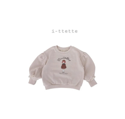 [PRE-ORDER] Beret Girl Lace Sweatshirts