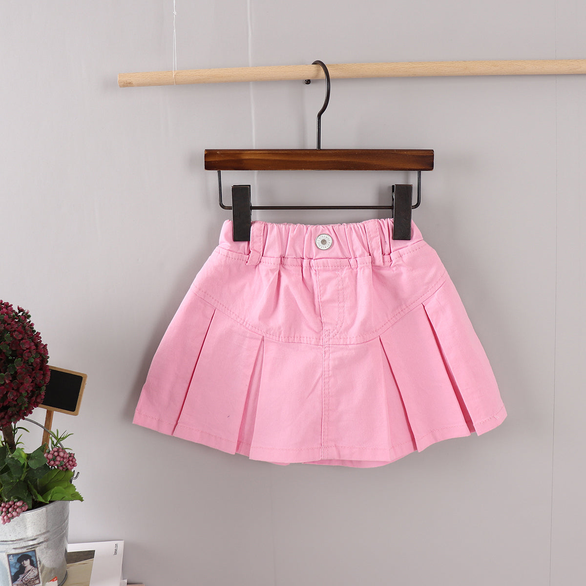 Cotton Span Skorts [Ivory/5/S(2-3yr)]
