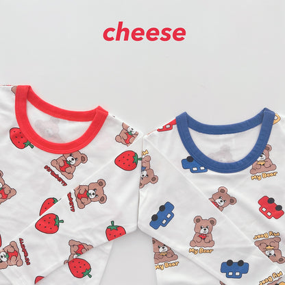 [Cheese] Cheese Friends Modal Home Wear Set