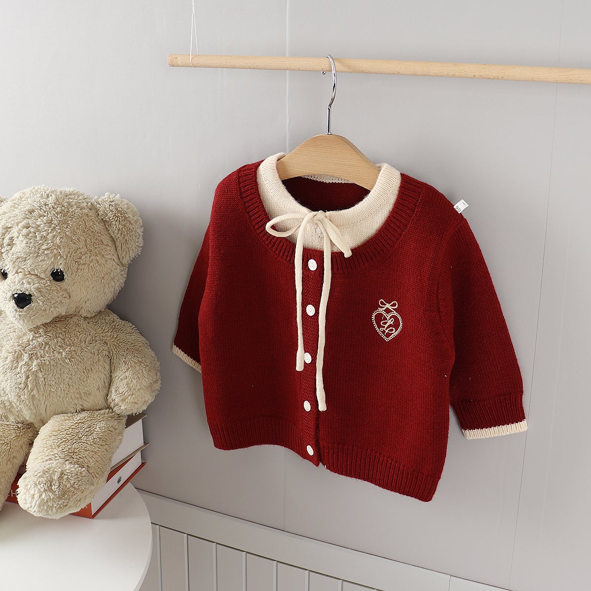 [PRE-ORDER] Fake Ribbon Cardigan