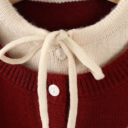 [PRE-ORDER] Fake Ribbon Cardigan