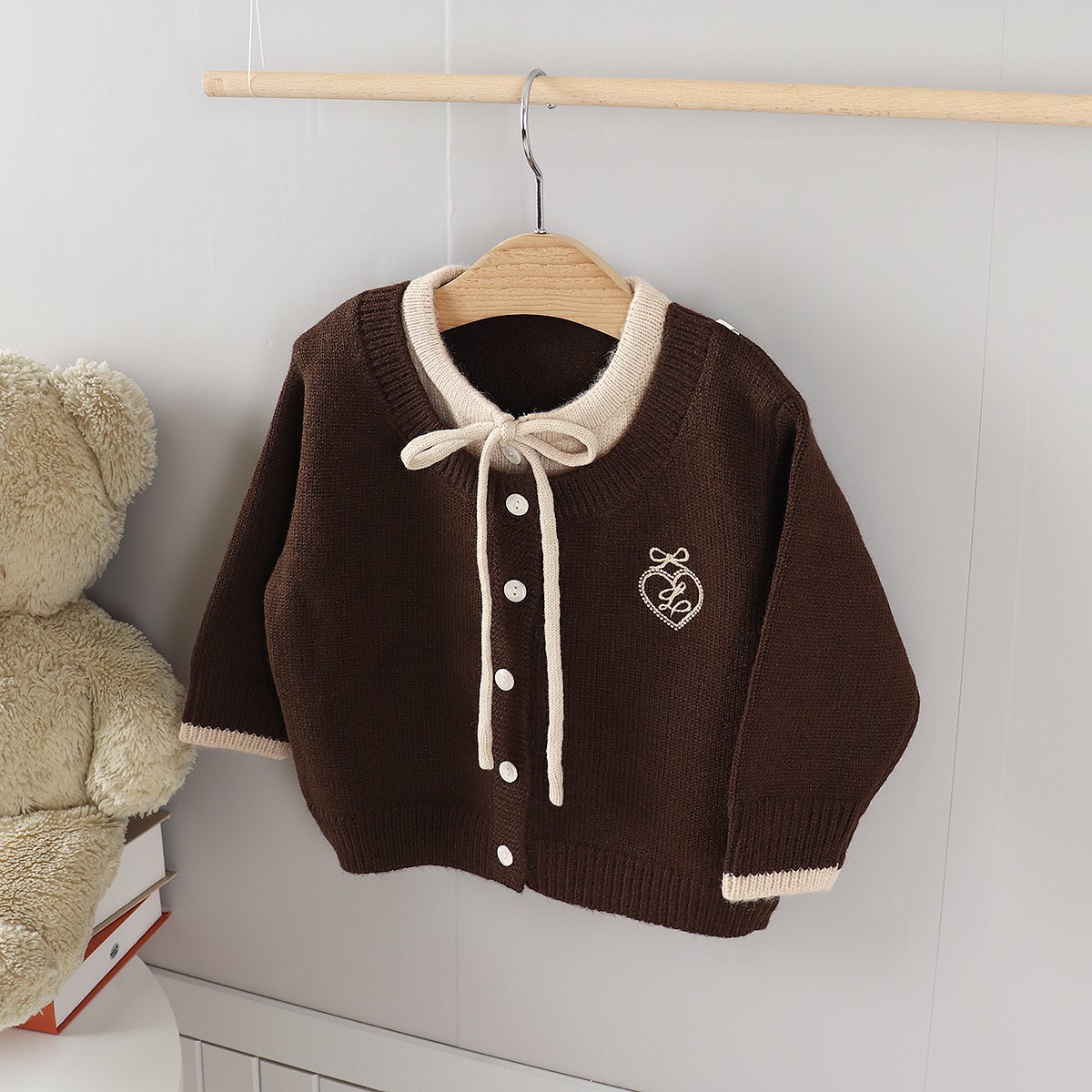 [PRE-ORDER] Fake Ribbon Cardigan