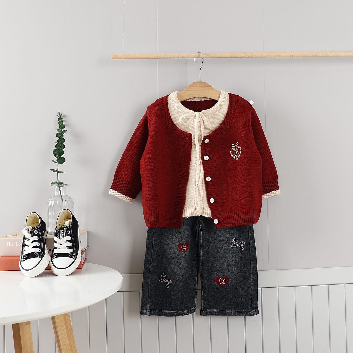 [PRE-ORDER] Fake Ribbon Cardigan