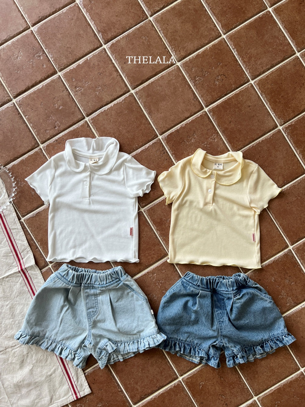 [PRE-ORDER] Frill Denim Shorts