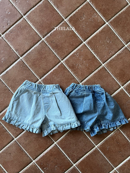 [PRE-ORDER] Frill Denim Shorts