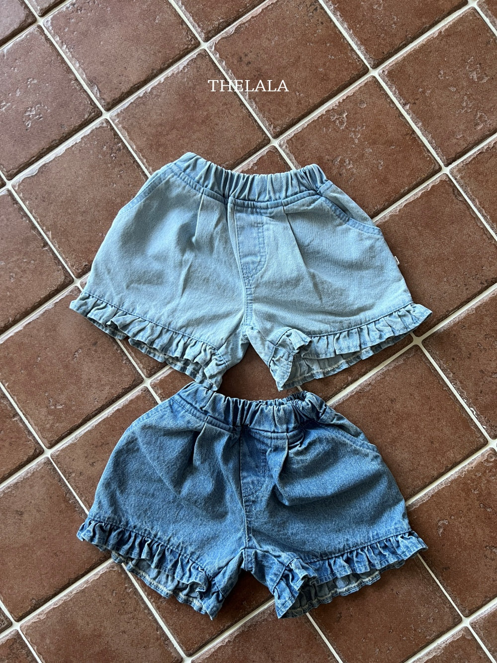 [PRE-ORDER] Frill Denim Shorts