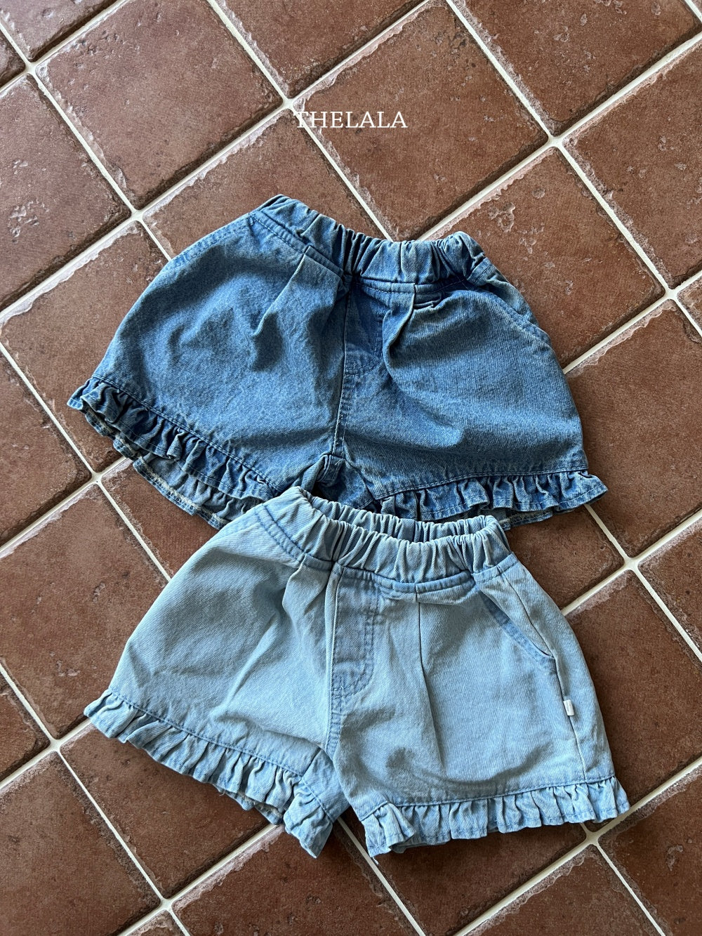 [PRE-ORDER] Frill Denim Shorts