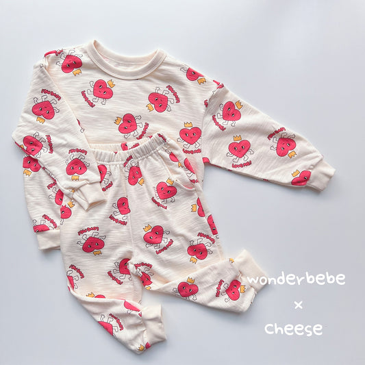 Friends Top Bottom Set [Heart]