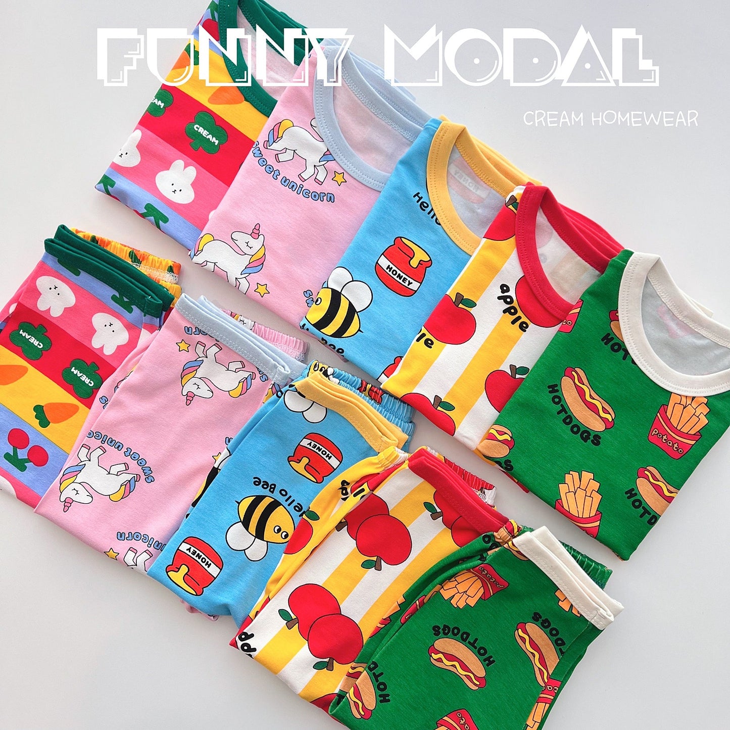 Funny Modal Home Wear Set
