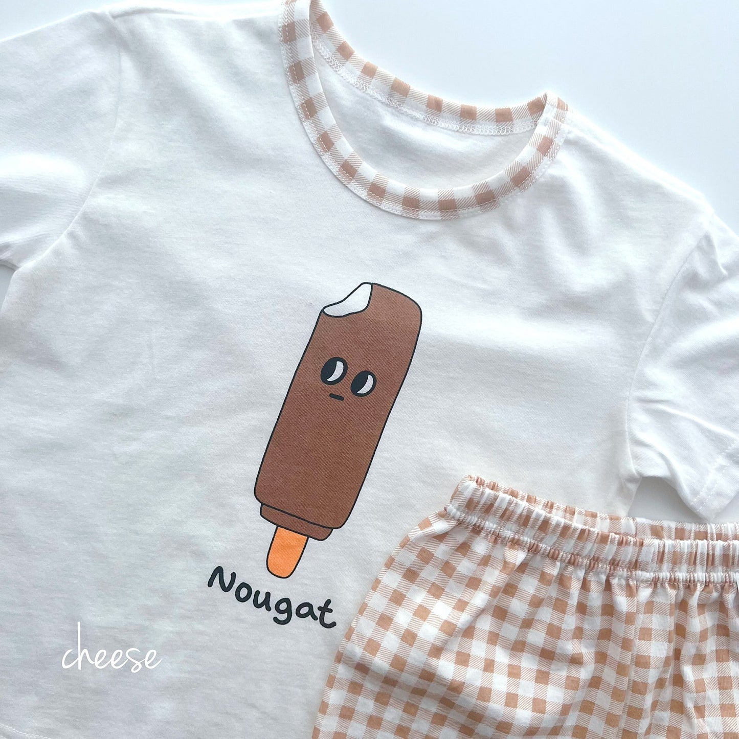 [Cheese] Ice Cream Home Wear Set