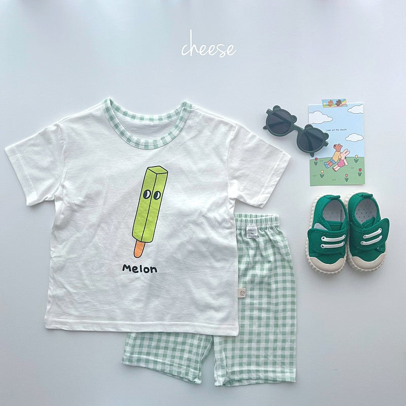 [Cheese] Ice Cream Home Wear Set