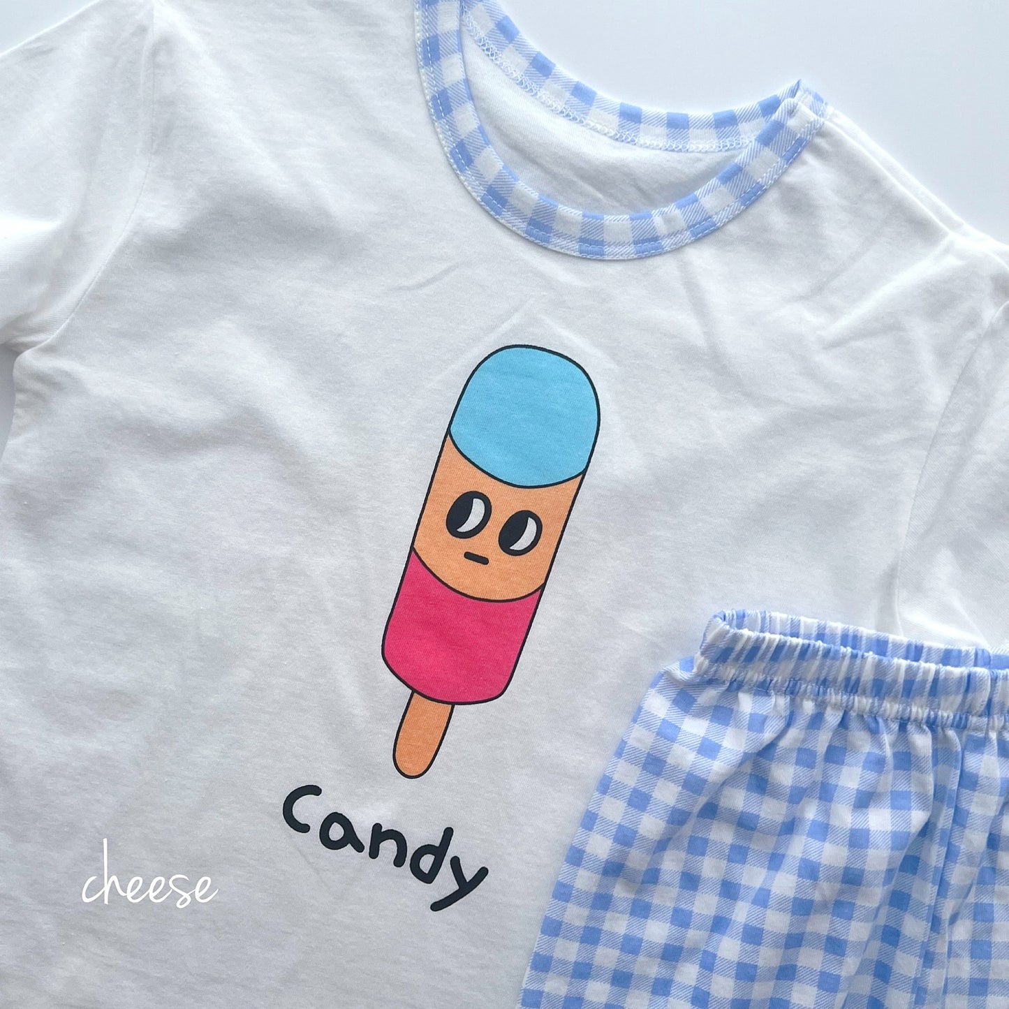 [Cheese] Ice Cream Home Wear Set