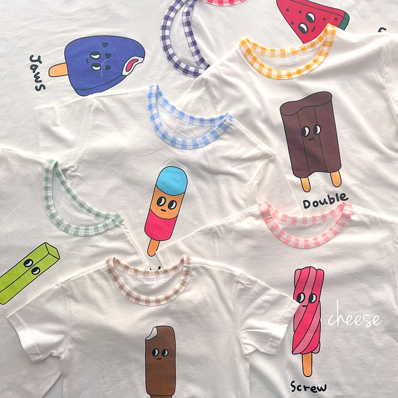 [Cheese] Ice Cream Home Wear Set