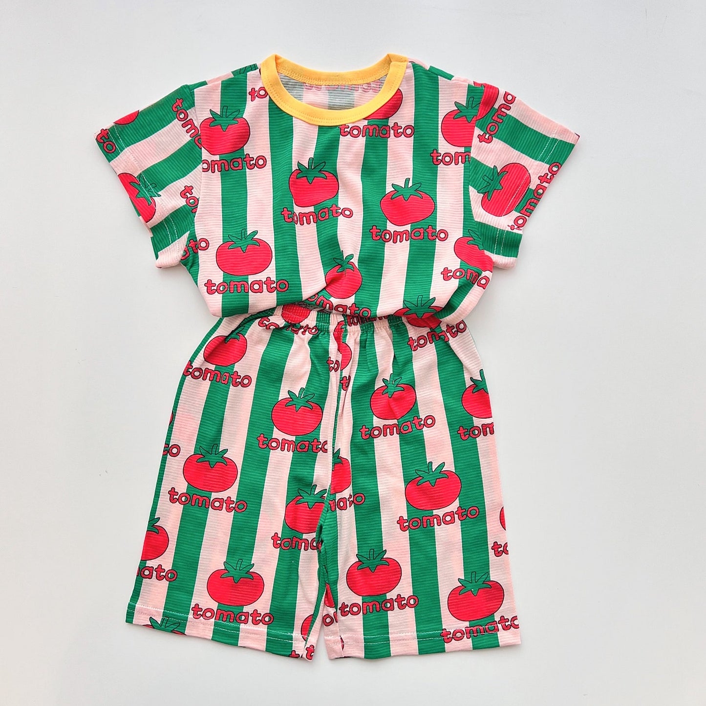 Summer Loose Fit Cotton Home Wear Set
