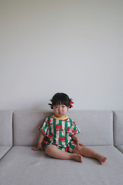 Summer Loose Fit Cotton Home Wear Set