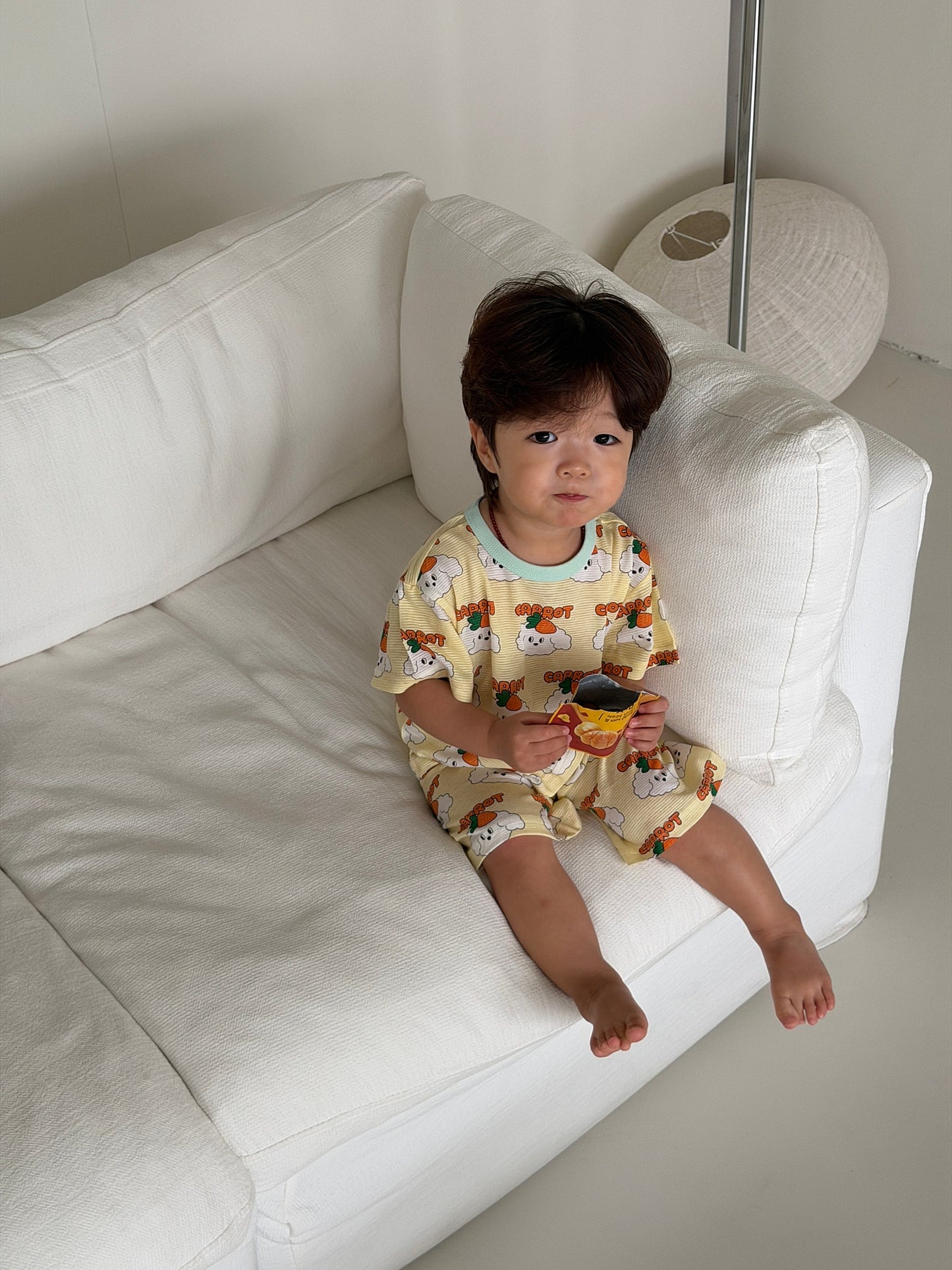Summer Loose Fit Cotton Home Wear Set