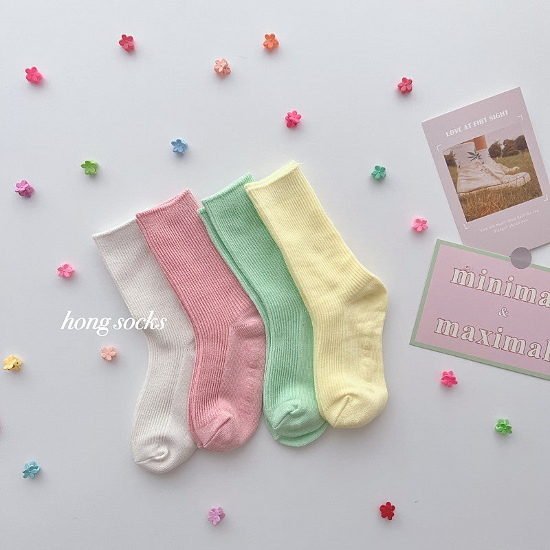 Hong Socks Set [Lemon Candy Set/XL(7-10yr/200-220mm)]