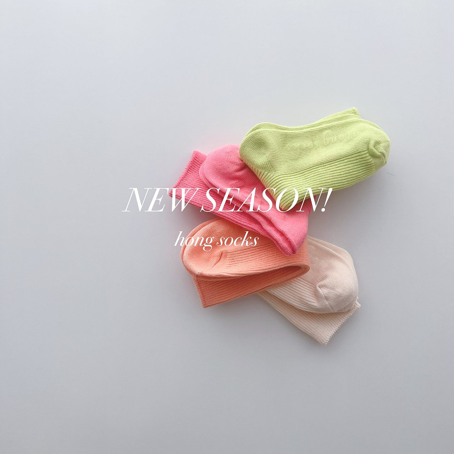 Hong Socks Set [Lemon Candy Set/XL(7-10yr/200-220mm)]