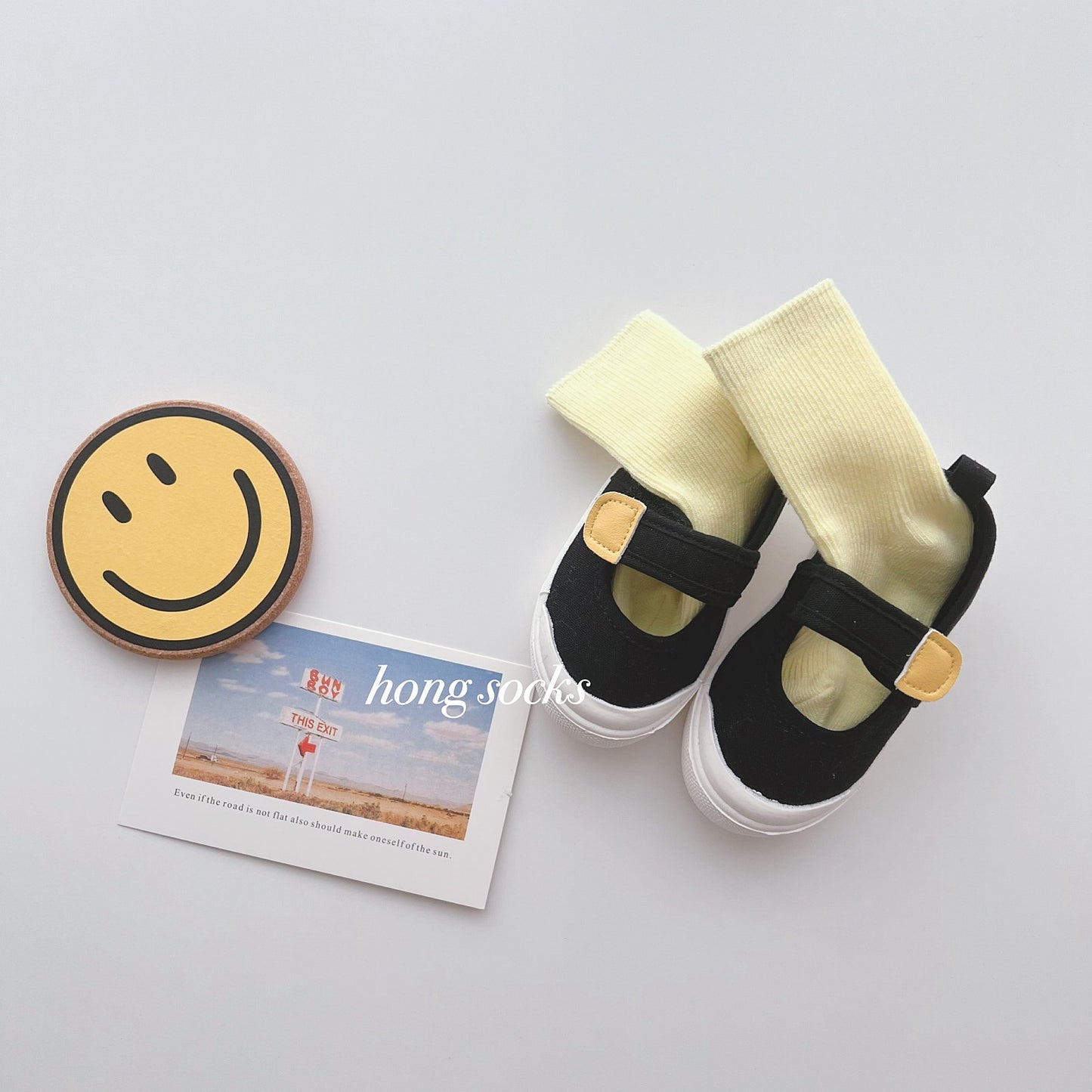Hong Socks Set [Lemon Candy Set/XL(7-10yr/200-220mm)]