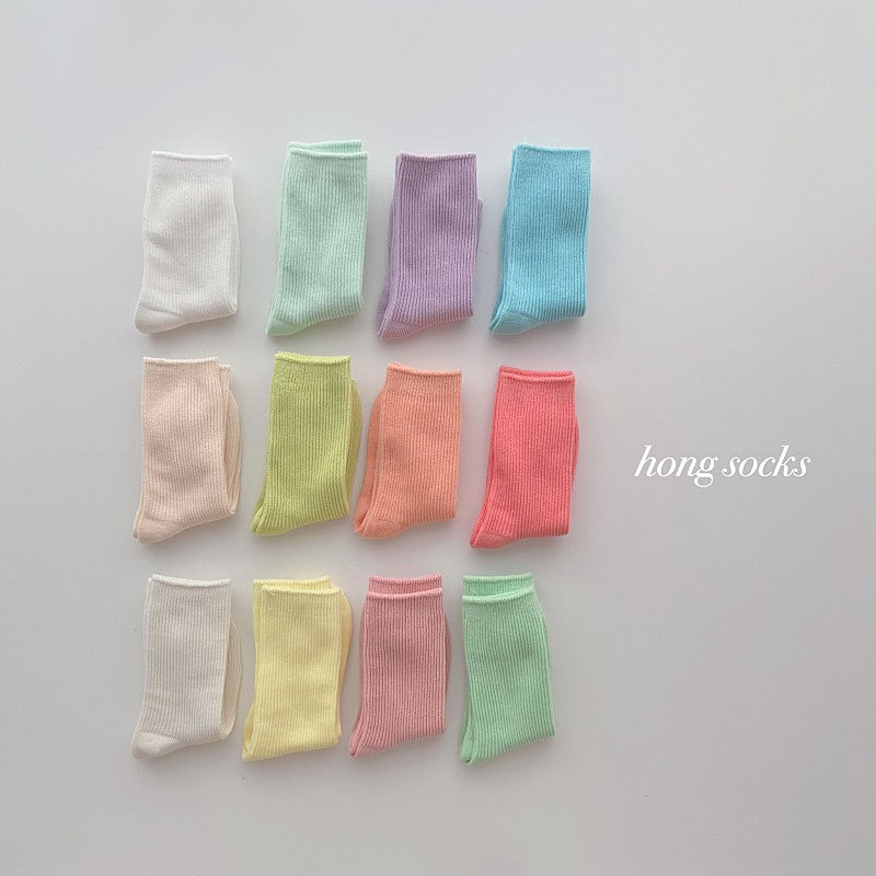 Hong Socks Set [Lemon Candy Set/XL(7-10yr/200-220mm)]