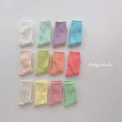 Hong Socks Set [Lemon Candy Set/XL(7-10yr/200-220mm)]