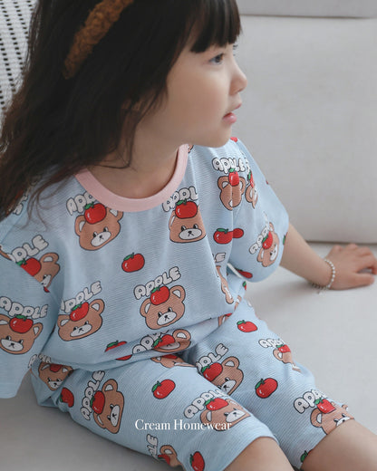Summer Loose Fit Cotton Home Wear Set