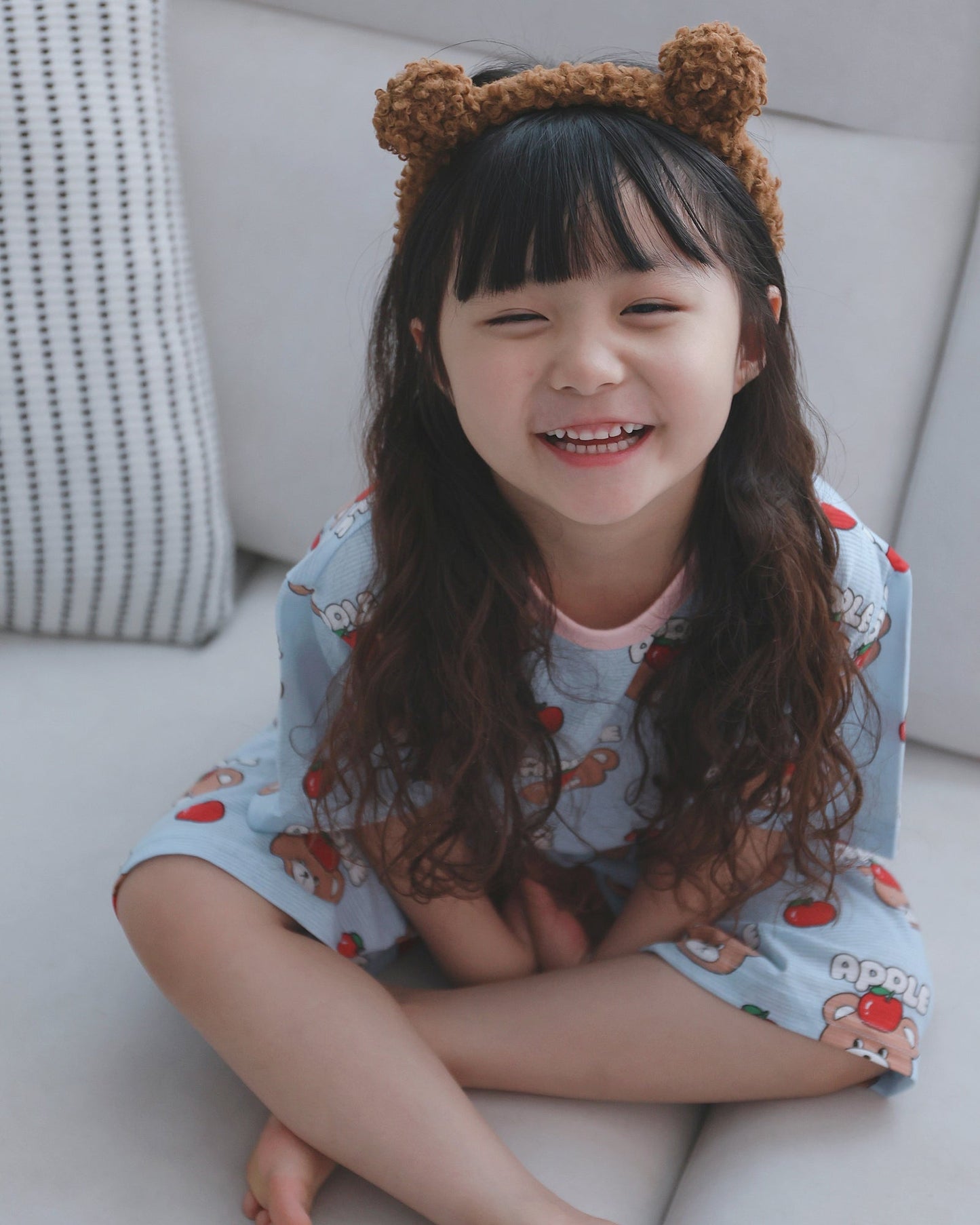 Summer Loose Fit Cotton Home Wear Set