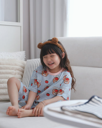 Summer Loose Fit Cotton Home Wear Set