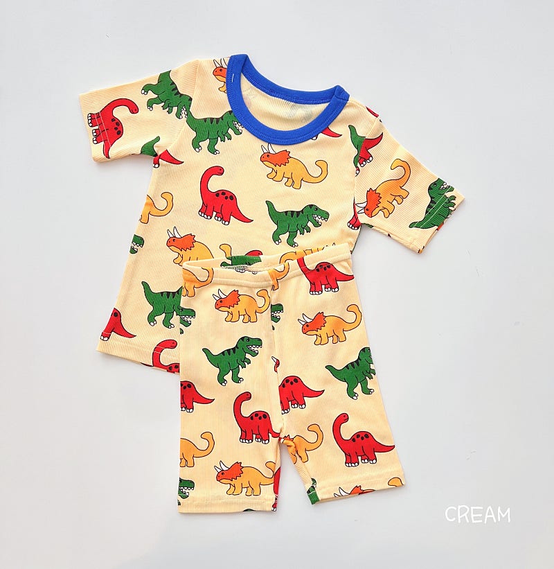 Sweet Bamboo Ribbed Home Wear Set