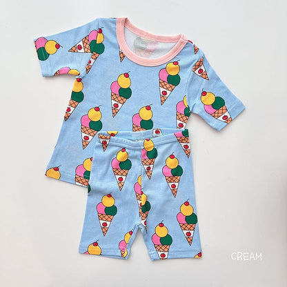 Sweet Bamboo Ribbed Home Wear Set
