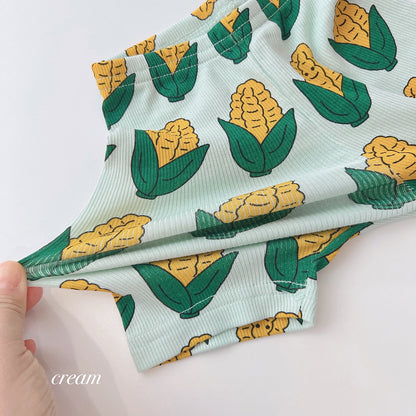 Sweet Bamboo Ribbed Home Wear Set