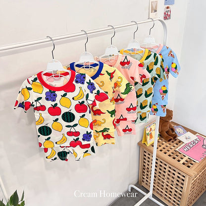 Sweet Bamboo Ribbed Home Wear Set