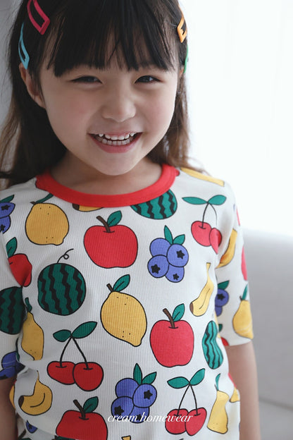 Sweet Bamboo Ribbed Home Wear Set