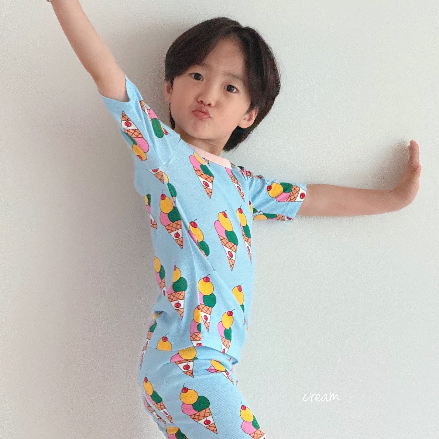 Sweet Bamboo Ribbed Home Wear Set