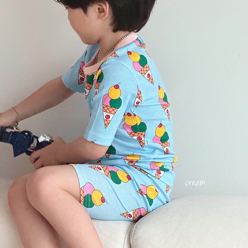 Sweet Bamboo Ribbed Home Wear Set