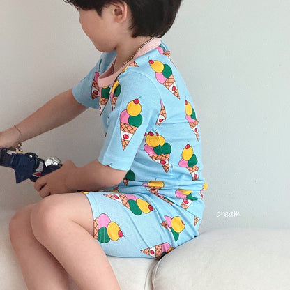 Sweet Bamboo Ribbed Home Wear Set