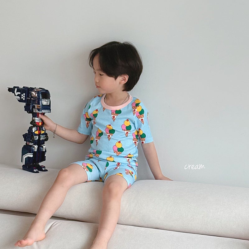 Sweet Bamboo Ribbed Home Wear Set
