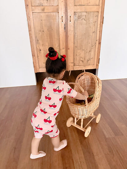 Sweet Bamboo Ribbed Home Wear Set