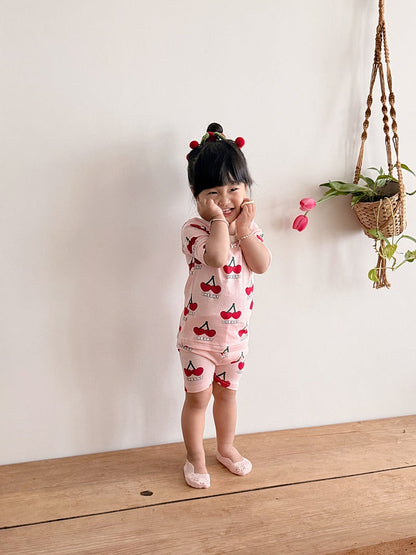 Sweet Bamboo Ribbed Home Wear Set