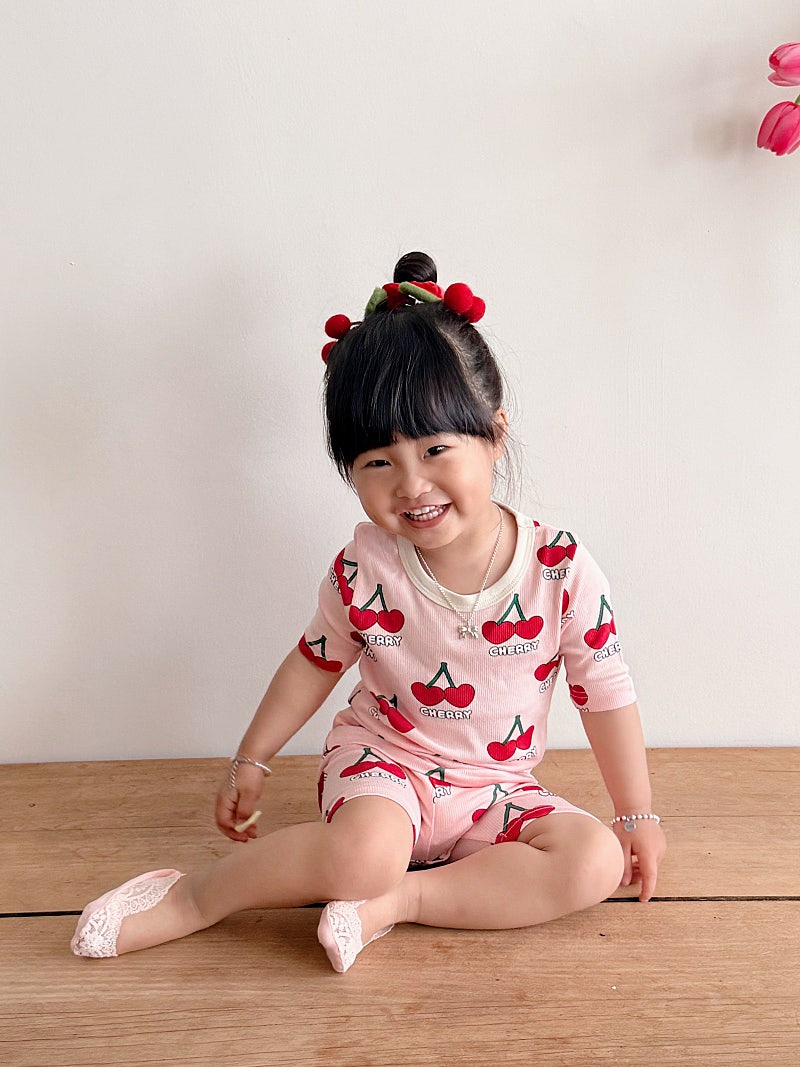 Sweet Bamboo Ribbed Home Wear Set
